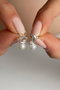 Heliophilia Silver Pendientes de Plata de Ley 925 con Refuerzo de Rodio
